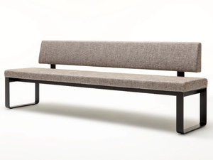 ROLF BENZ 620 - Modular fabric bench with back _ Rolf Benz